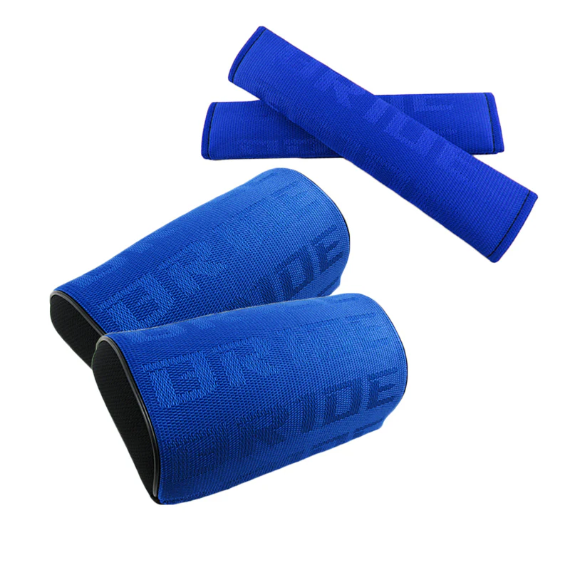 Bride Set of Blue Seat Pillow & Seat Belt Cover x2 - Image 6