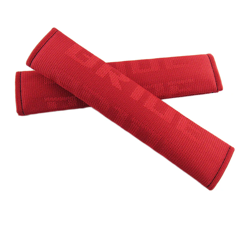 Bride Set of Red Seat Pillow & Seat Belt Cover x2 - Image 3