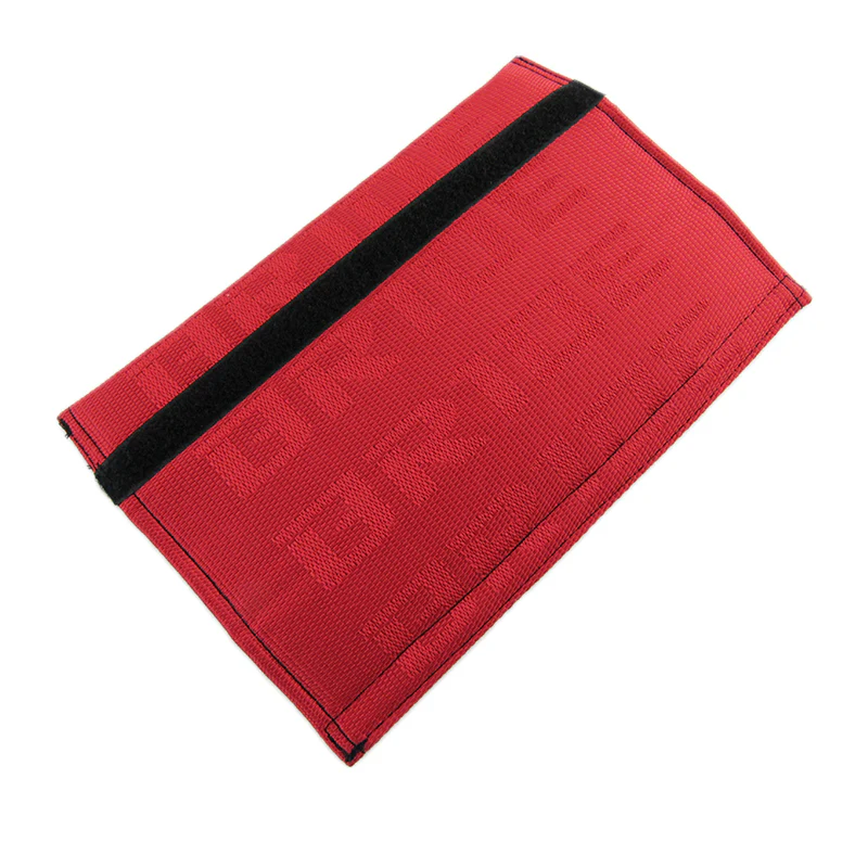 Bride Set of Red Seat Pillow & Seat Belt Cover x2 - Image 5