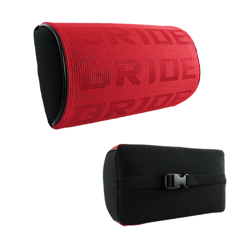Bride Set of Red Seat Pillow & Seat Belt Cover x2 - Image 6