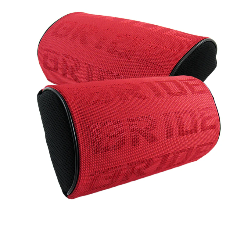 Bride Set of Red Seat Pillow & Seat Belt Cover x2 - Image 7
