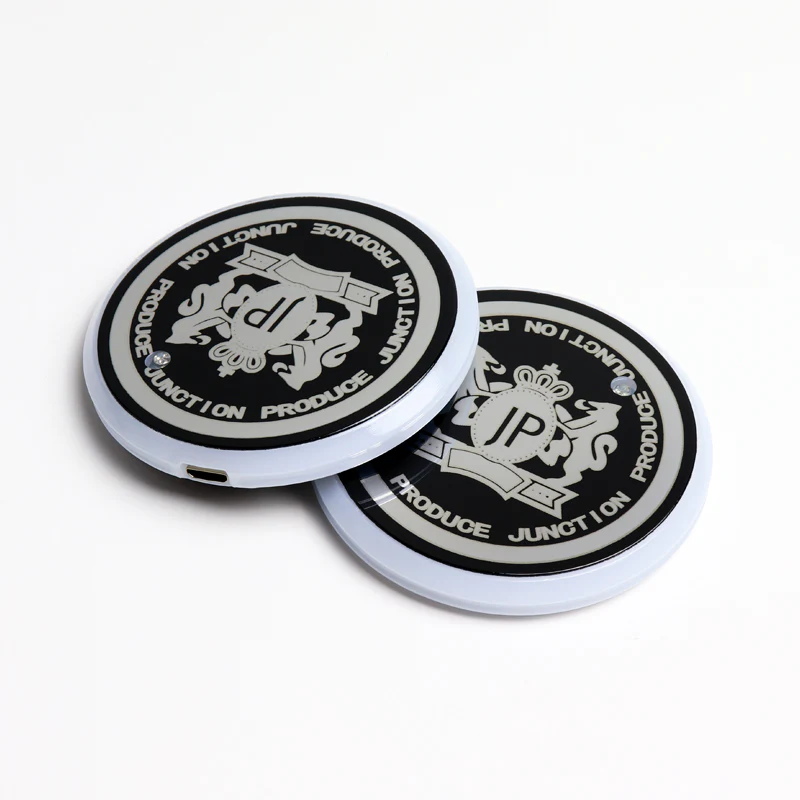 NEW 2X JUNCTION PRODUCE JP LED Light Car Cup Holder Pad Coaster Atmosphere Light - Image 2