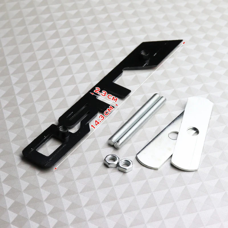 Toyota TRD Black 3D Emblem Badge for Front Grille with Screws - Image 3