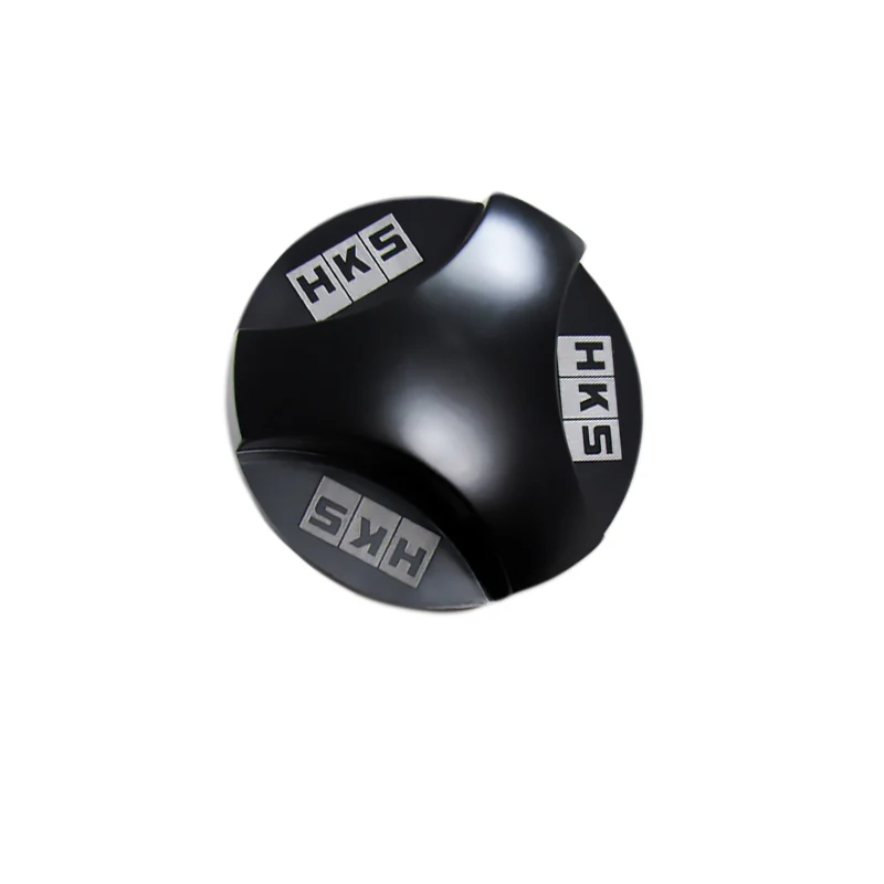 New Black HKS Aluminum Hexagonal Racing Engine Oil Filler Cap For MITSUBISHI - Image 4