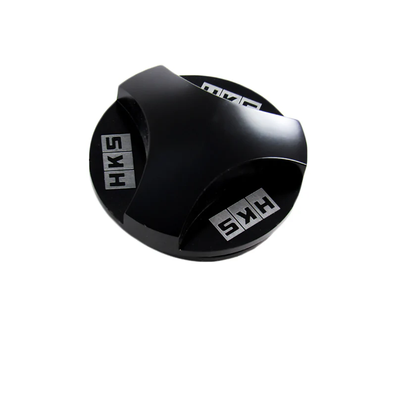 New Black HKS Aluminum Hexagonal Racing Engine Oil Filler Cap For MITSUBISHI - Image 5