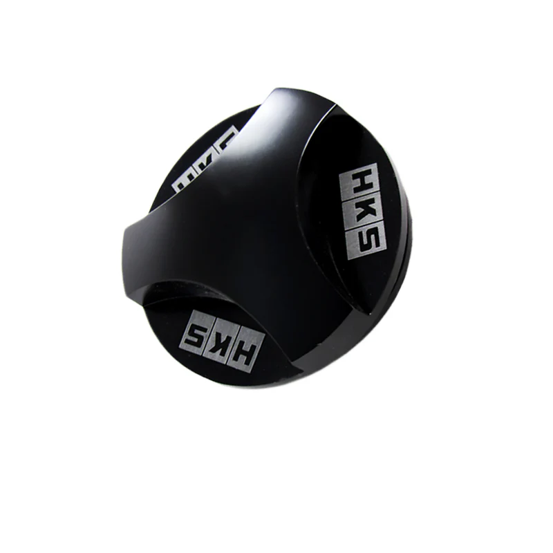 New Black HKS Aluminum Hexagonal Racing Engine Oil Filler Cap For MITSUBISHI - Image 6