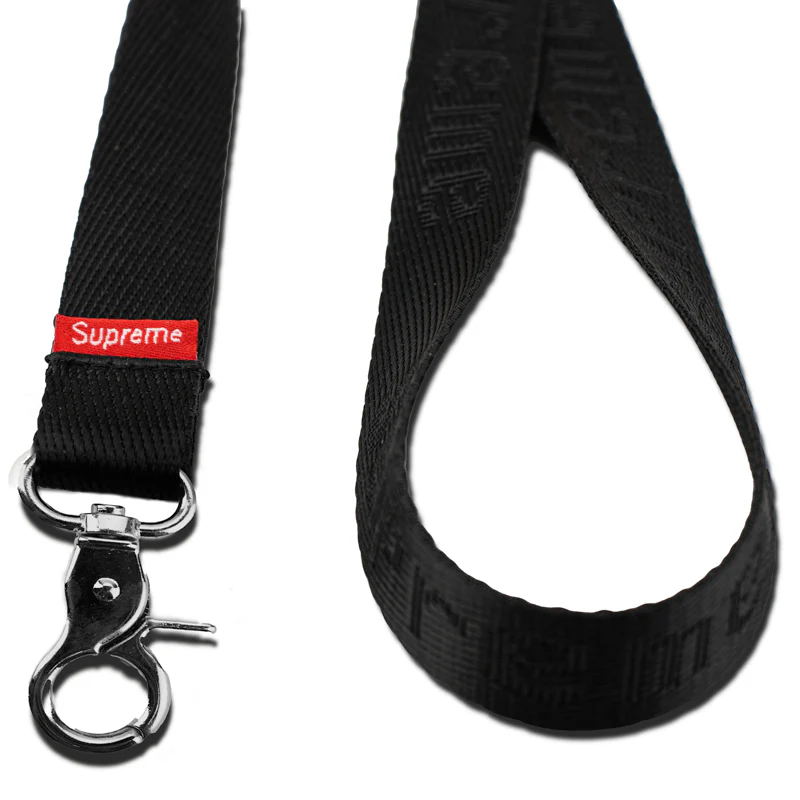 NEW Black with Red Tag Supreme3M Nylon Lanyard SS16 X1 - Image 5