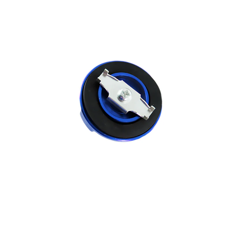 New Blue HKS Aluminum Hexagonal Racing Engine Oil Filler Cap For MITSUBISHI - Image 6