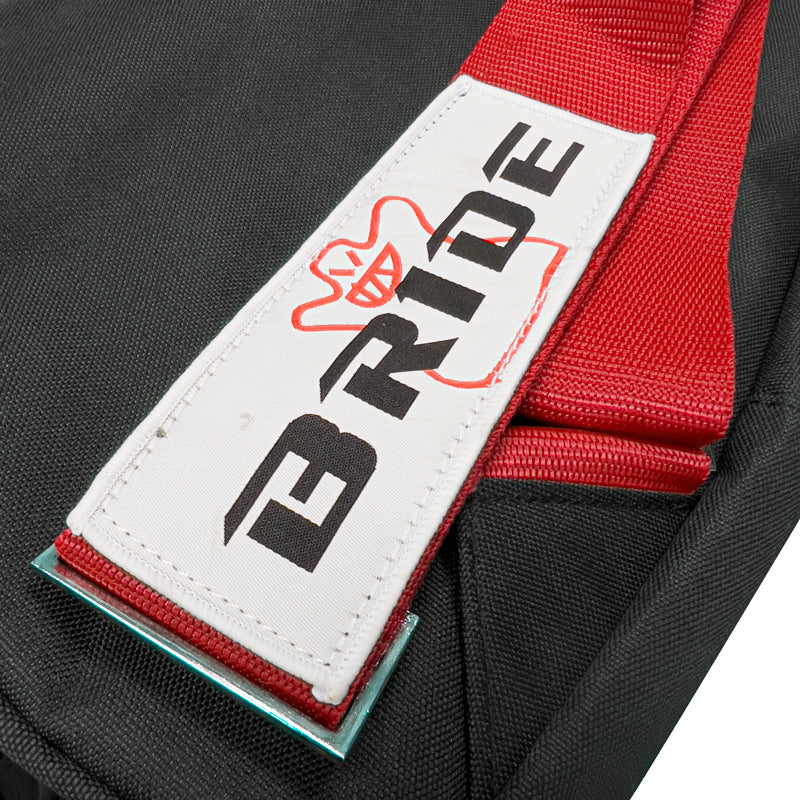 NEW BRIDE RACING BACKPACK RED STRAPS GRADATION CROSSBODY SHOULDER BAG W/ RED KEYTAG - Image 8