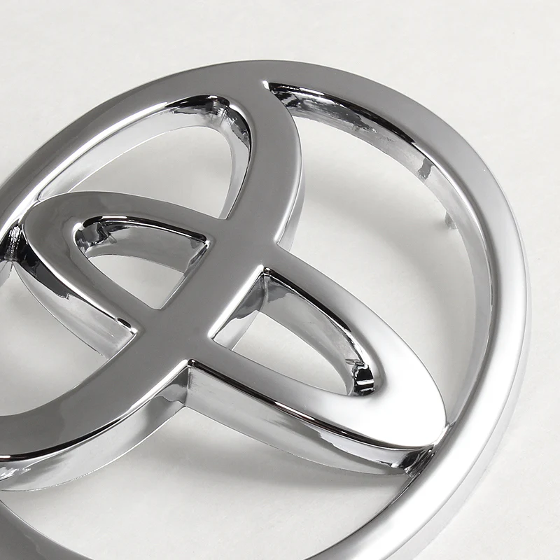 Toyota Chrome Rear Trunk Emblem for 02-06 Toyota Camry / 03-08 Toyota Corolla - Image 2