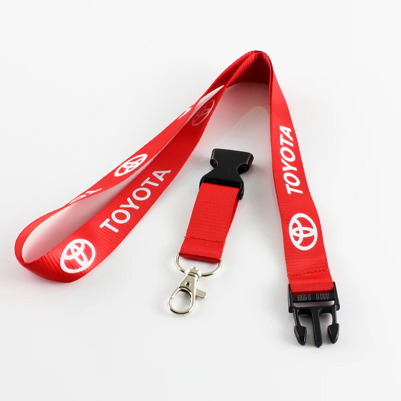 Toyota Red Keychain Lanyard - Image 4