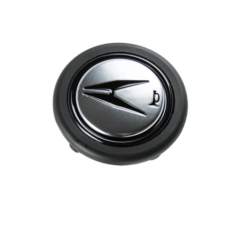 ACURA New Black / Silver Horn Button fits MOMO RAID NRG Steering Wheel Racing - Image 6