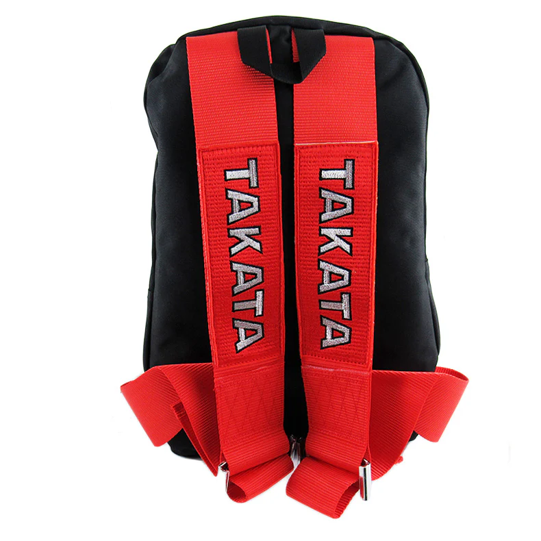 Bride Gradation Cloth Backpack with Takata Red Harness Adjustable Shoulder Straps - Image 3