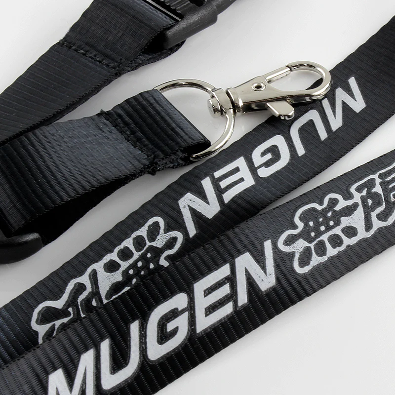 Mugen Black Keychain Lanyard - Image 2
