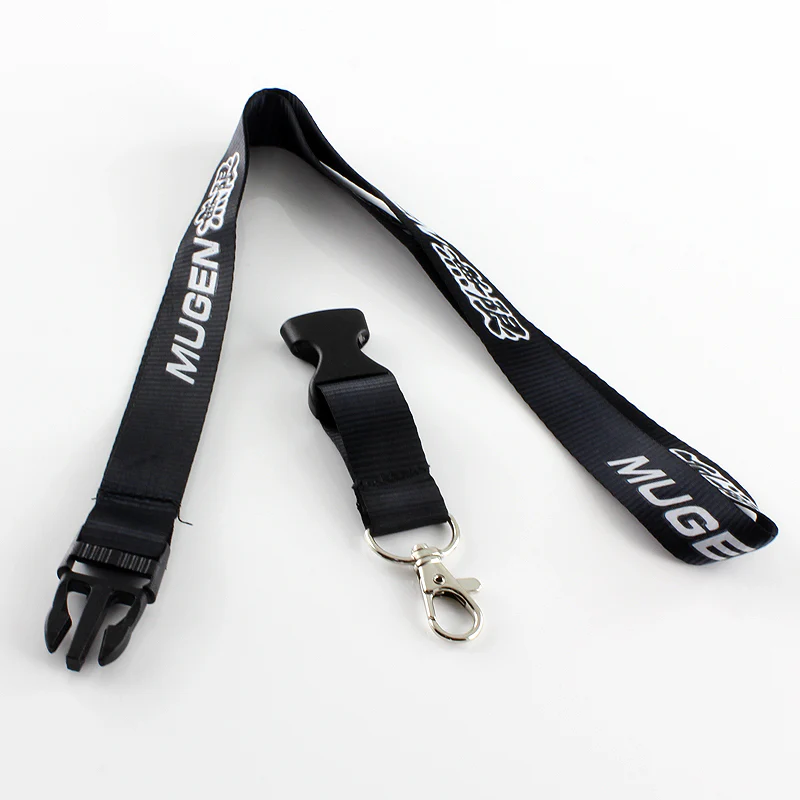 Mugen Black Keychain Lanyard - Image 3