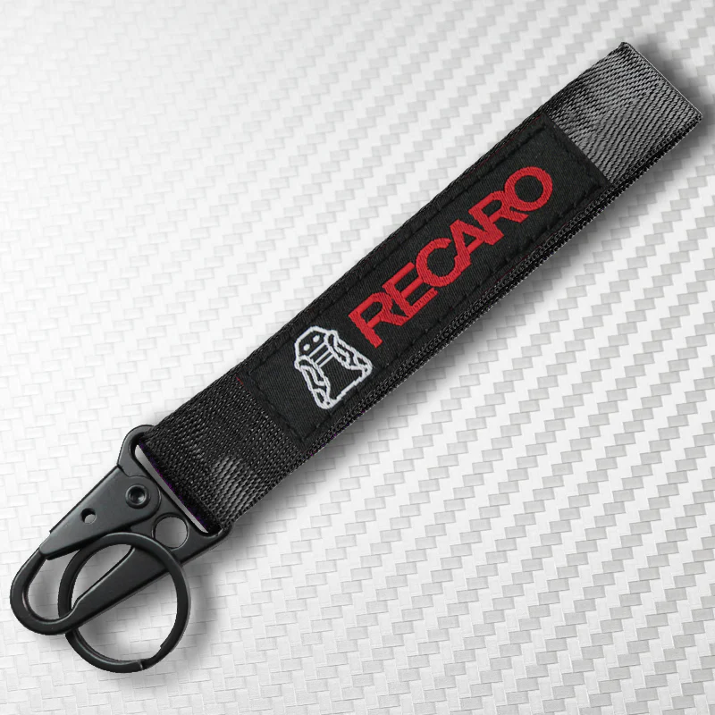 NEW JDM RECARO SET GRADATION GREEN TAKATA STRAPS BACKPACK CROSSBODY SHOULDER BAG W/ BLACK KEYTAG - Image 5