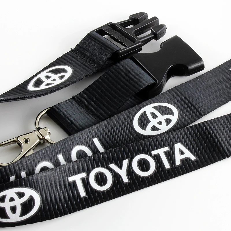 Toyota Black Keychain Lanyard - Image 2