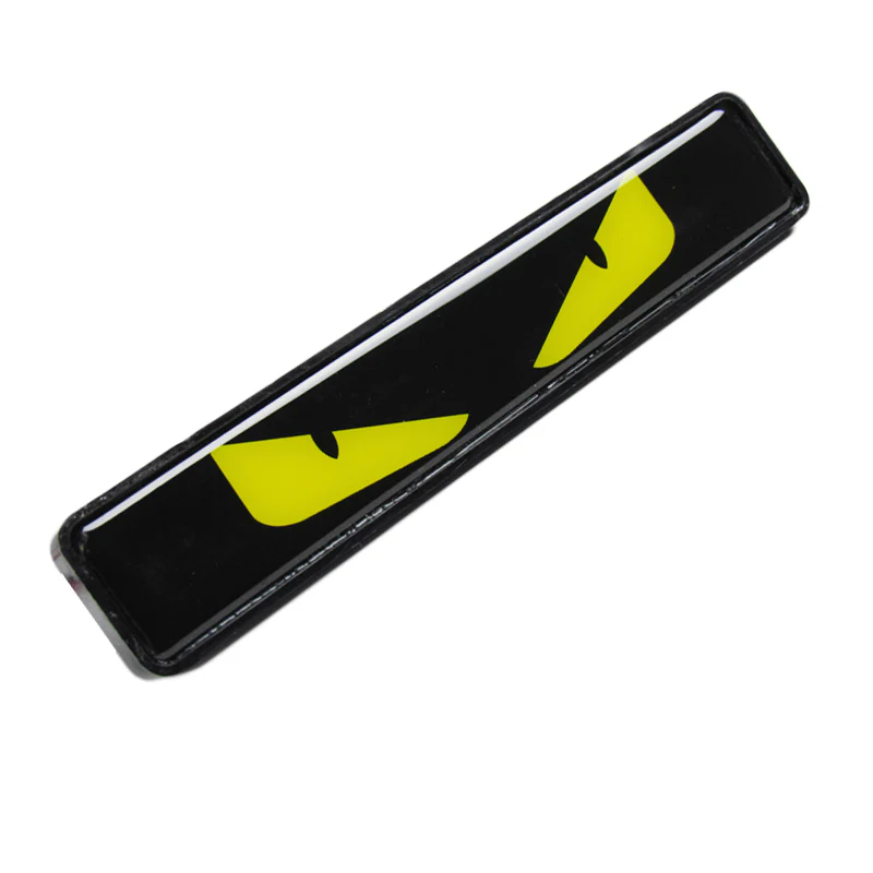New LED Devil eye Racing Emblem Light Front Grille Ornament Emblem Luminescence Badge - Image 3