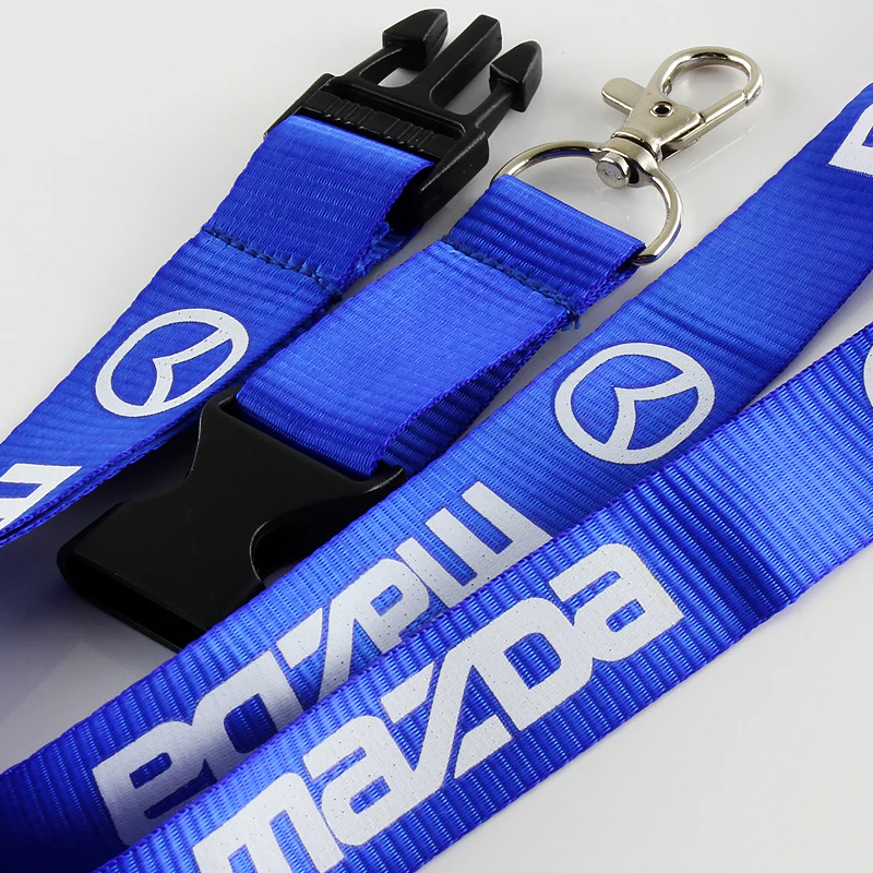 Mazda Blue Keychain Lanyard - Image 2