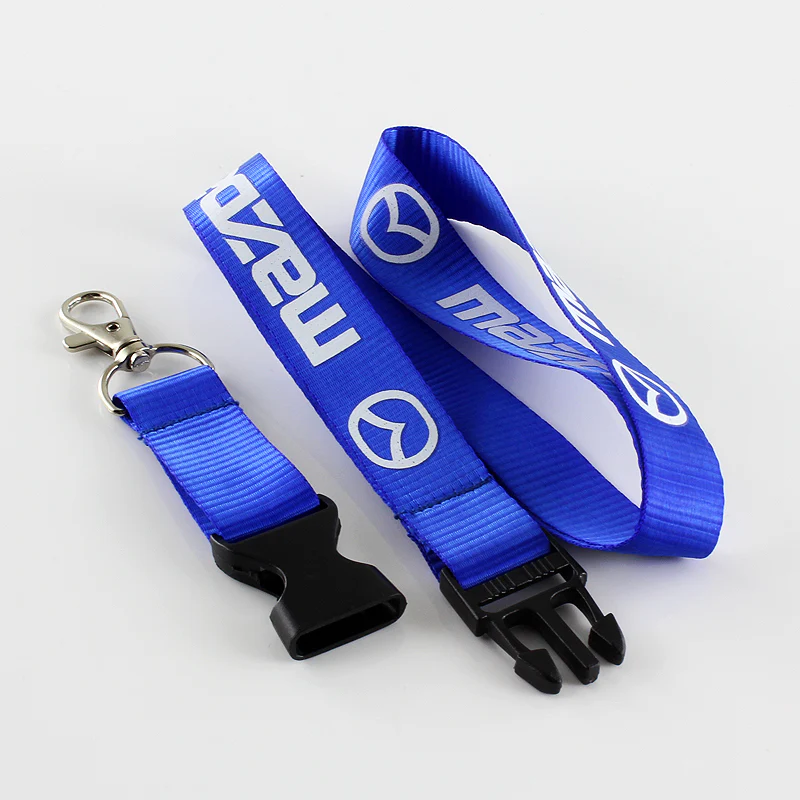 Mazda Blue Keychain Lanyard - Image 3
