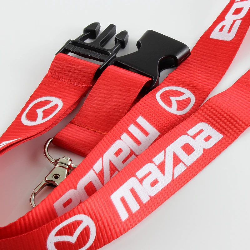 Mazda Red Keychain Lanyard - Image 2