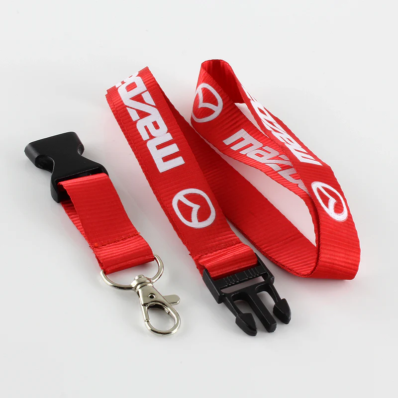 Mazda Red Keychain Lanyard - Image 3
