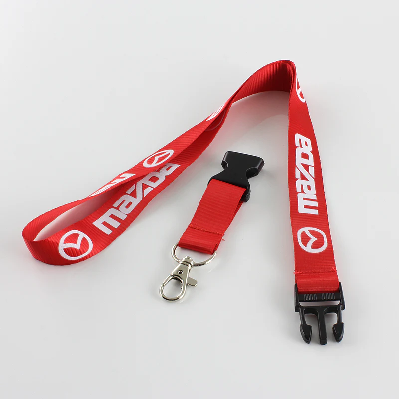 Mazda Red Keychain Lanyard - Image 4