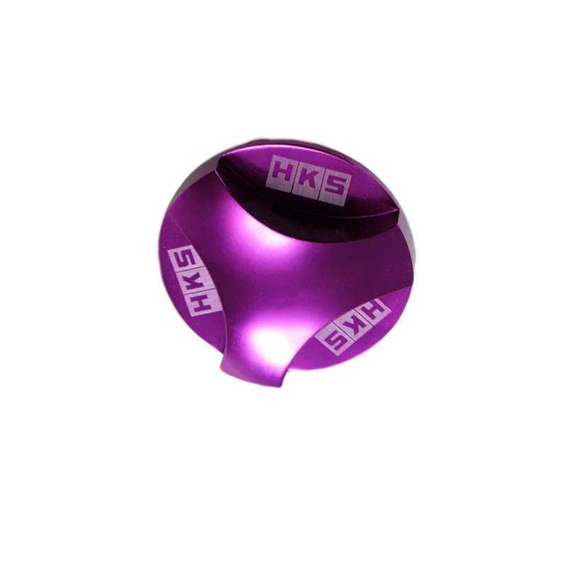 New Purple HKS Aluminum Hexagonal Racing Engine Oil Filler Cap For MITSUBISHI - Image 5