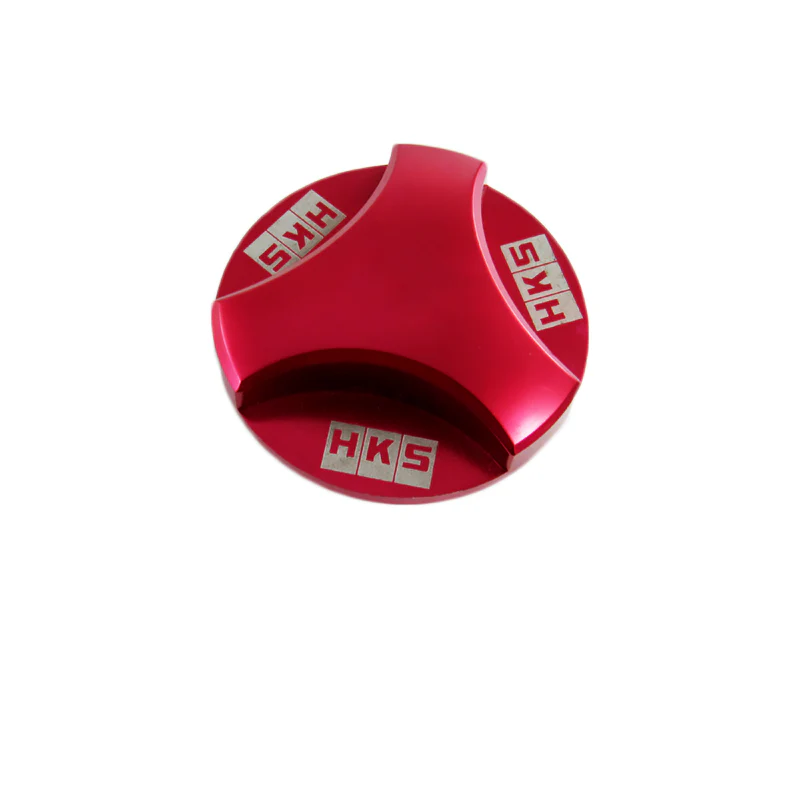 New Red HKS Aluminum Hexagonal Racing Engine Oil Filler Cap For MITSUBISHI - Image 4