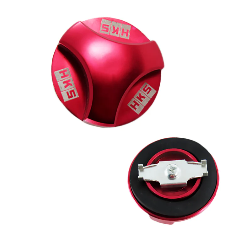New Red HKS Aluminum Hexagonal Racing Engine Oil Filler Cap For MITSUBISHI - Image 5