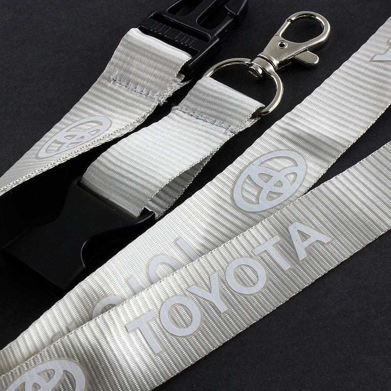 Toyota Silver Keychain Lanyard - Image 2