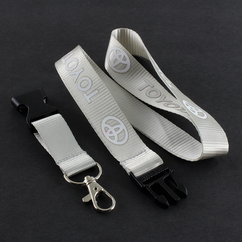 Toyota Silver Keychain Lanyard - Image 3