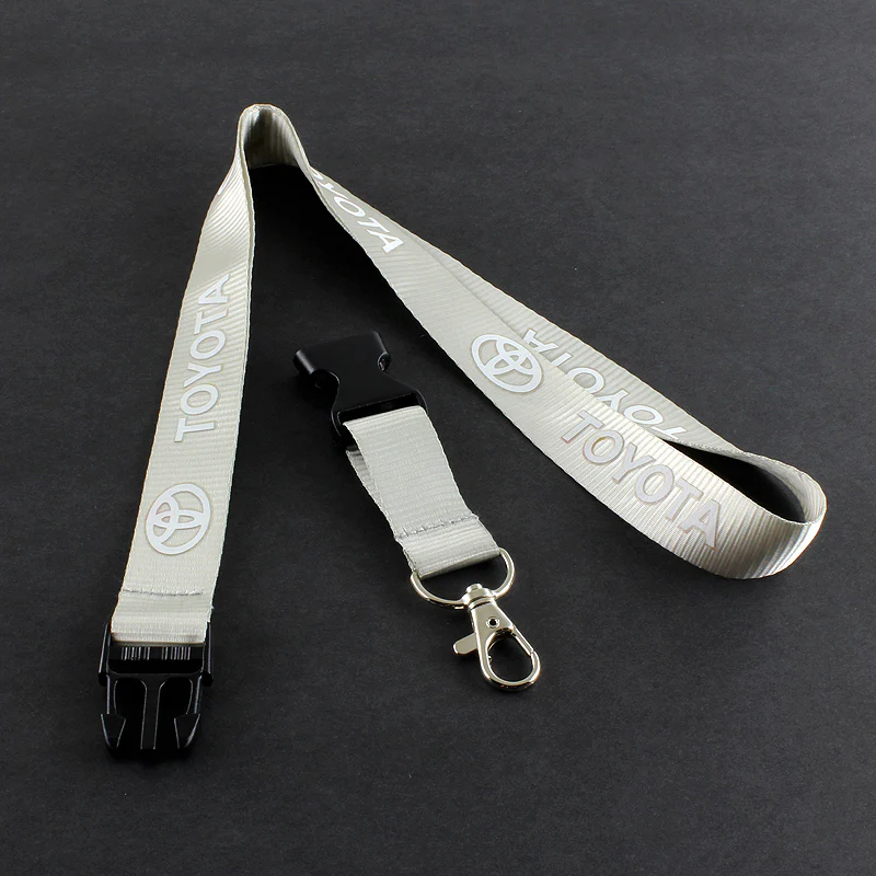 Toyota Silver Keychain Lanyard - Image 4