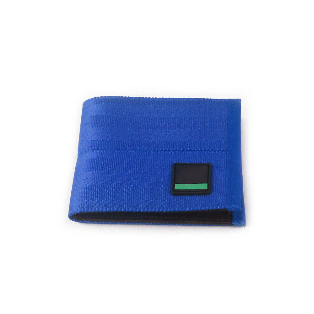 New Takata FD Men Women Wallet Card Money Cash Holder Drift JDM Drift Harness with Harveys Logo X1 Blue - Image 2