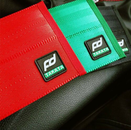 New Takata FD Men Women Wallet Card Money Cash Holder Drift JDM Drift Harness with Harveys Logo X1 Red - Image 2