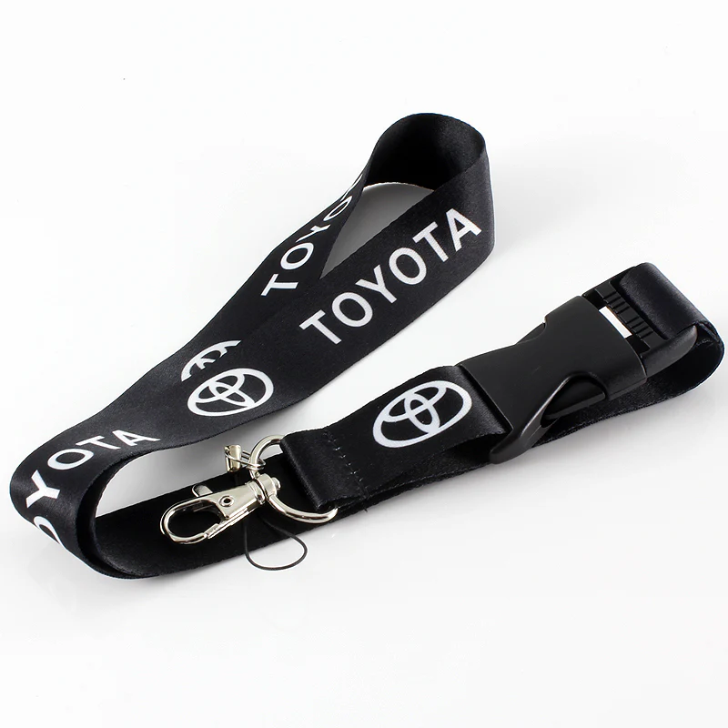 New Toyota Black Keychain Lanyard - Image 2
