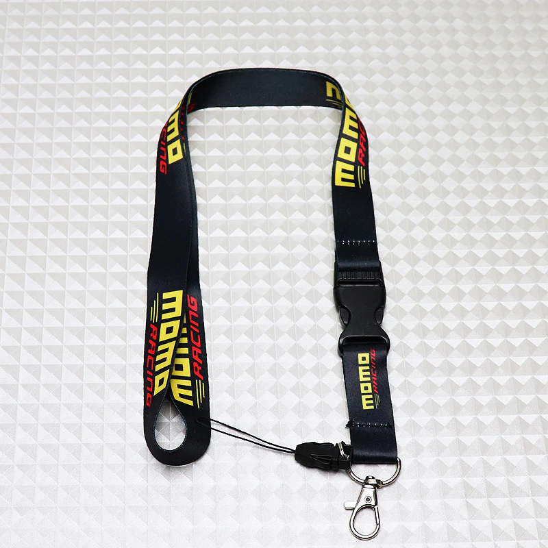 MOMO Black Keychain Lanyard - Image 3