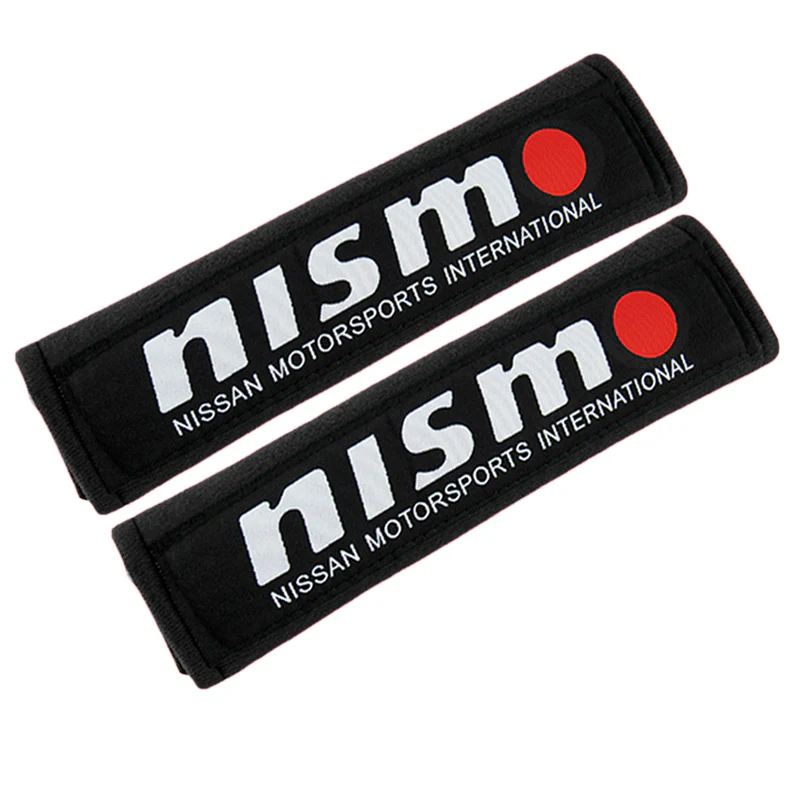 NISMO Black Seat Belt Cover X2 - Image 4