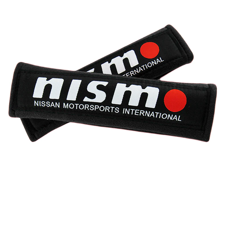 NISMO Black Seat Belt Cover X2 - Image 5