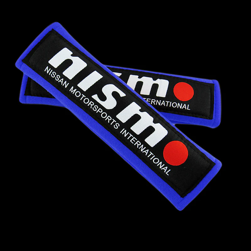 NISMO Blue Seat Belt Cover X2 - Image 4