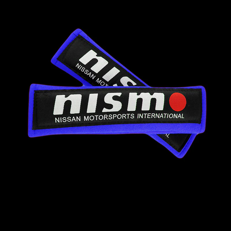 NISMO Blue Seat Belt Cover X2 - Image 7