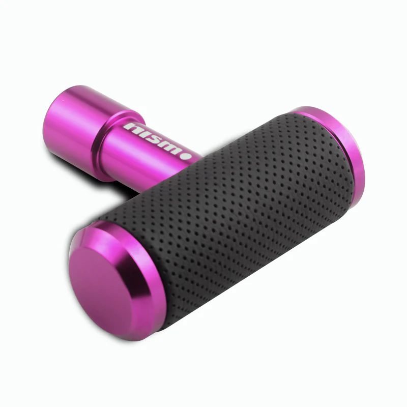 NISMO Leather Car Shift Knob Aircraft Joystick Transmission Racing Gear Purple - Image 5
