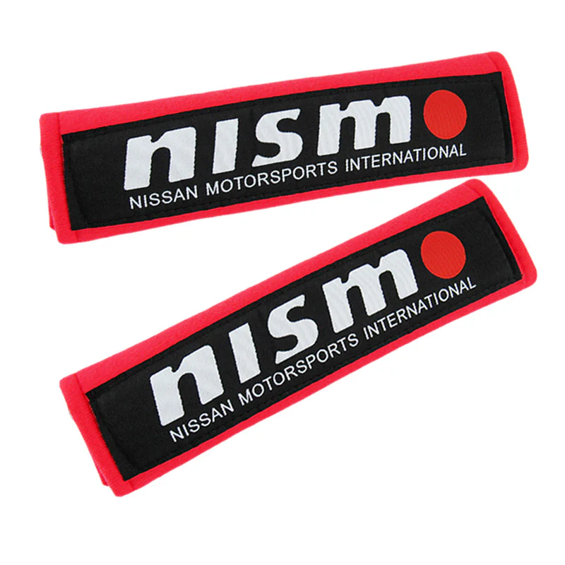 NISMO Red Seat Belt Cover X2 - Image 2