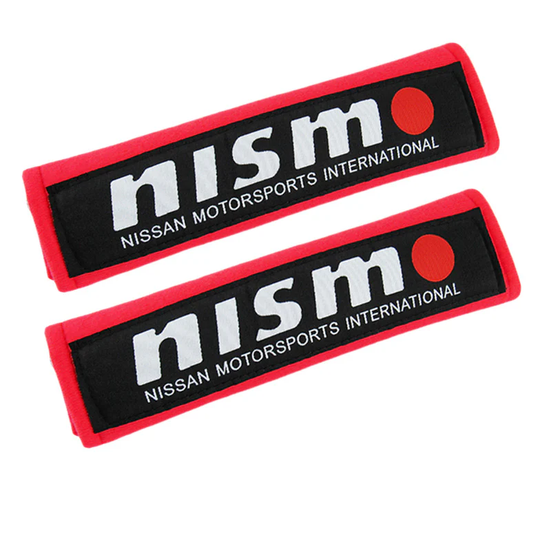 NISMO Red Seat Belt Cover X2 - Image 4