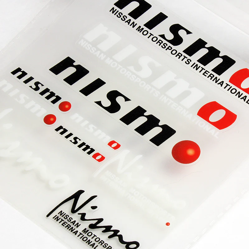 Nissan Nismo 10pcs Reflective Sticker Set - Image 3