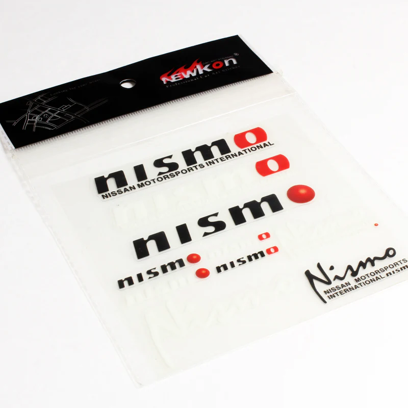 Nissan Nismo 10pcs Reflective Sticker Set - Image 4