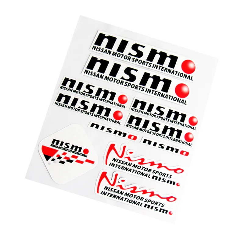 NISMO Reflective Car Door Window Vinyl Decal Sticker For NISSAN - 11pcs (Set) - Image 4