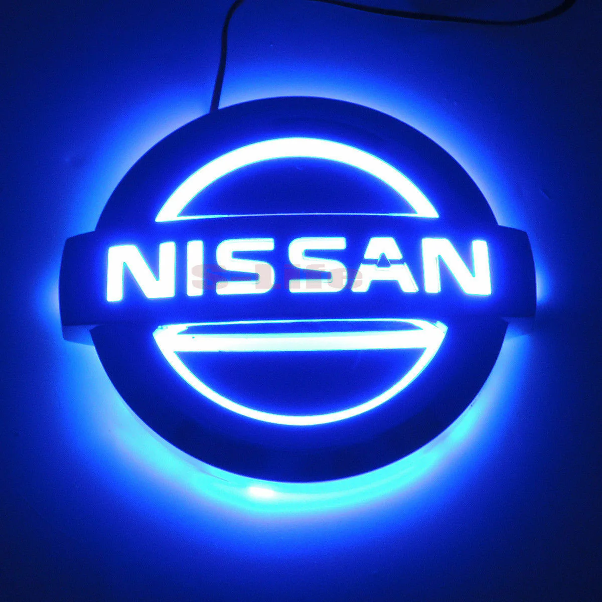 NISSAN Blue 5D LED Car Tail Logo Badge Emblem Auto Light Lamp For TIIDA X-TRAIL - Image 9