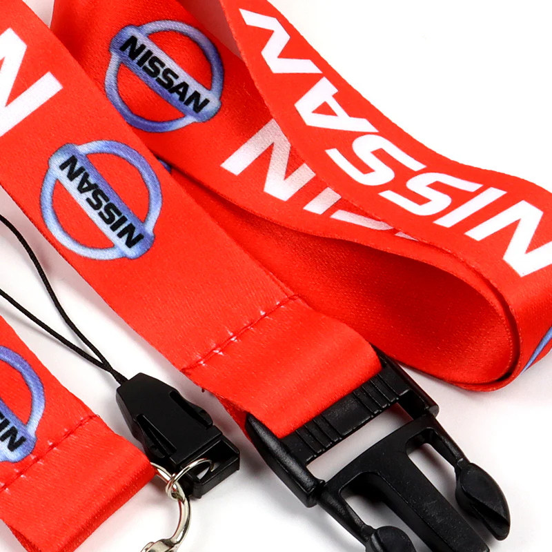 NISSAN JDM NISMO NEW Red Lanyard Key Chain Cell Phone Strap Quick Release - Image 7