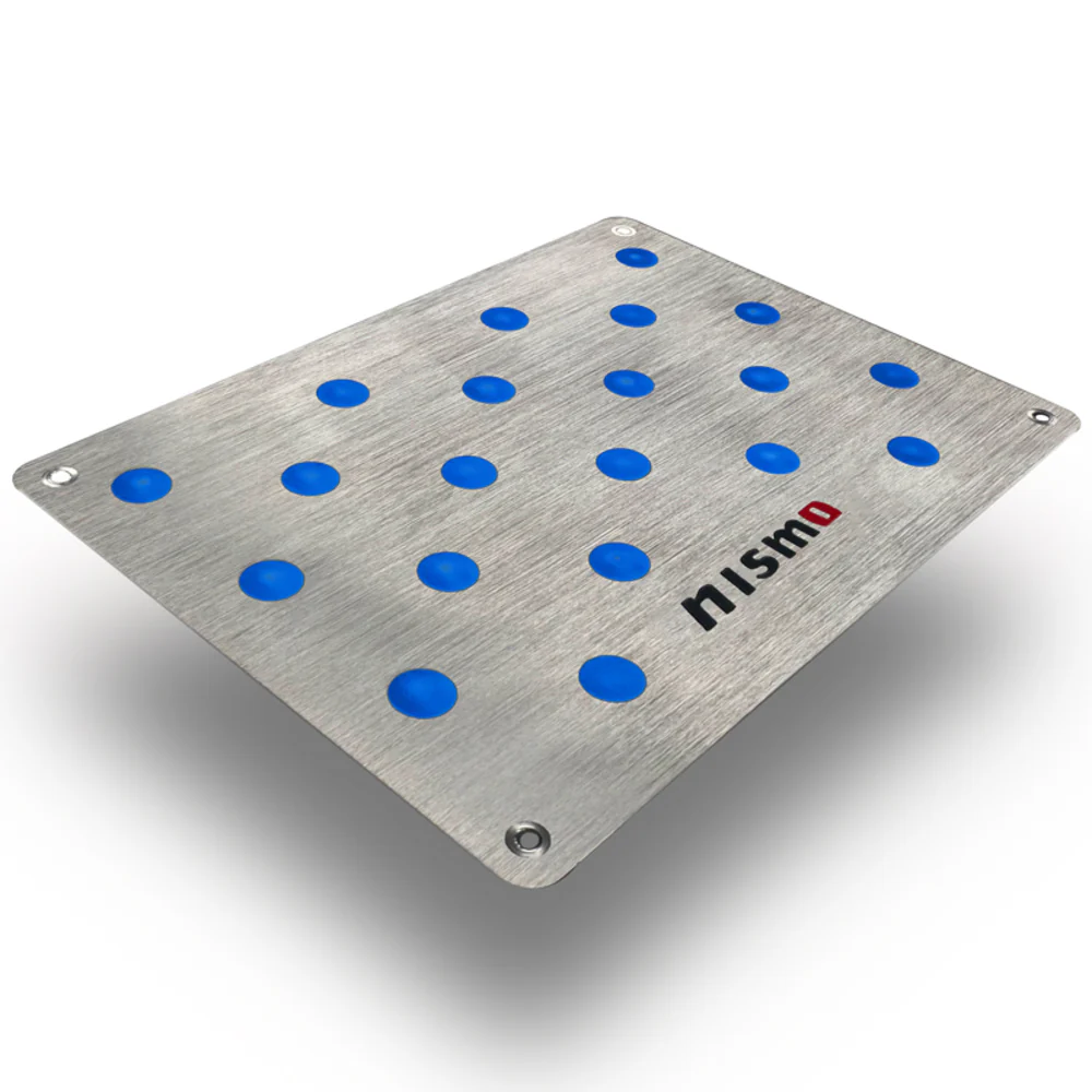 NISSAN NISMO Anti-Skid Floor Mat Carpet Foot Pedal Aluminum Plate - Image 4